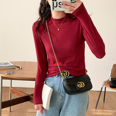 Őszi női blúz, hosszú ujjal