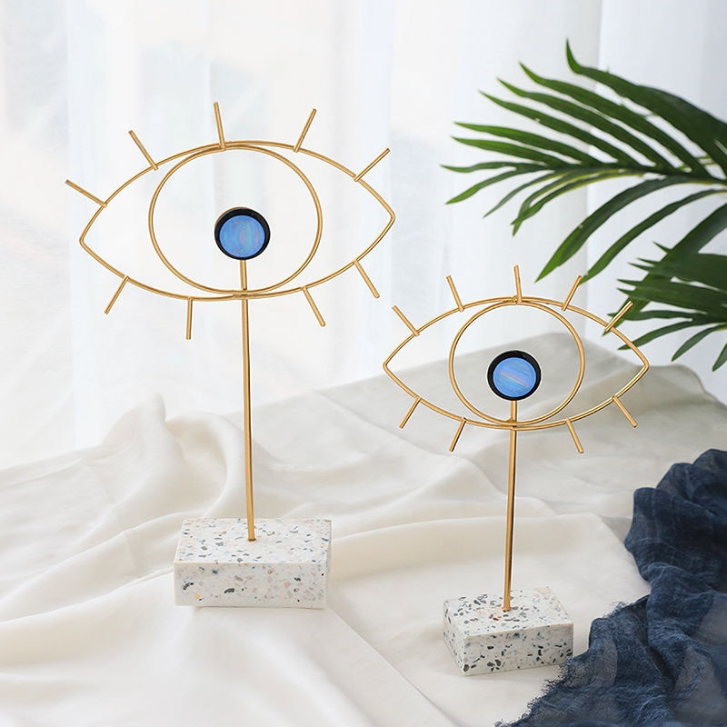 Lakás dekoráció Lakberendezési kiegészítők Modern szobadekoráció Modell Kreatív Ginkgo Leaf Light Luxus Kézművesség Művészet Szemdíszek