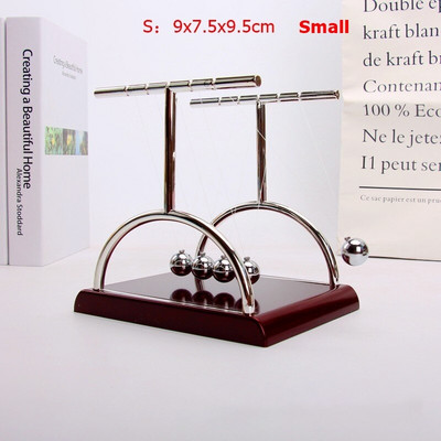 Newton's Balance pendulum golyó, forgó örökmozgó fizika pohár kézműves dekoráció korai fejlesztésű oktató játékok