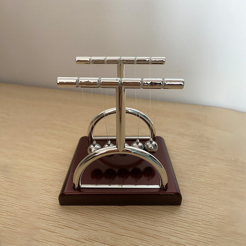 Newton's Balance pendulum golyó, forgó örökmozgó fizika pohár kézműves dekoráció korai fejlesztésű oktató játékok