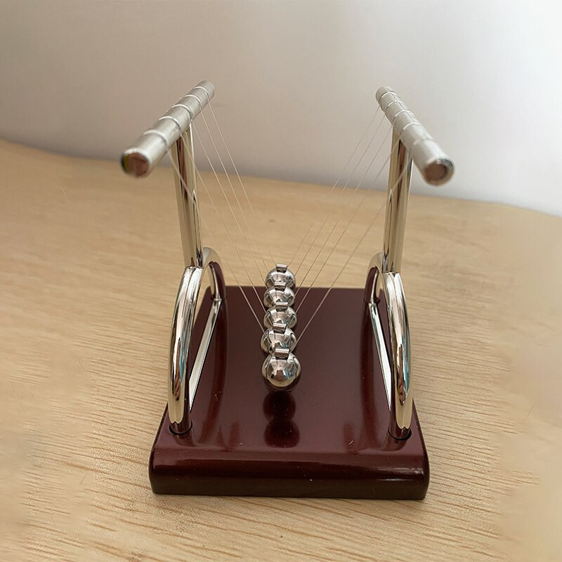 Newton's Balance pendulum golyó, forgó örökmozgó fizika pohár kézműves dekoráció korai fejlesztésű oktató játékok