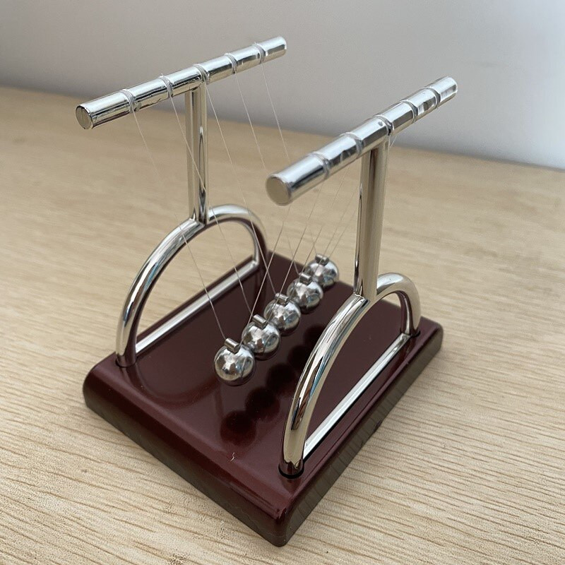 Newton's Balance pendulum golyó, forgó örökmozgó fizika pohár kézműves dekoráció korai fejlesztésű oktató játékok