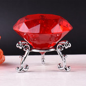 Crystal Diamond Decor pentru casa Decorat pentru birou Cadouri de aniversare Prietena Colega de clasa Sef Colega Birou Decorat pentru birou