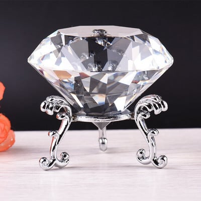 Crystal Diamond Decor pentru casa Decorat pentru birou Cadouri de aniversare Prietena Colega de clasa Sef Colega Birou Decorat pentru birou