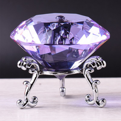Crystal Diamond Decor pentru casa Decorat pentru birou Cadouri de aniversare Prietena Colega de clasa Sef Colega Birou Decorat pentru birou