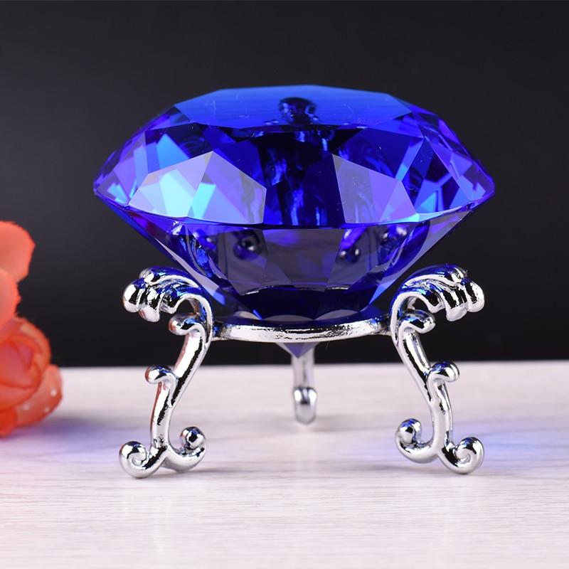 Crystal Diamond Decor pentru casa Decorat pentru birou Cadouri de aniversare Prietena Colega de clasa Sef Colega Birou Decorat pentru birou