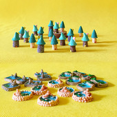 18 vnt mielas tvenkinio baseinas / miniatiūriniai nameliai pilies namas / figūrėlė / fėjos sodo nykštukas / terariumo dekoras / amatai / pasidaryk pats reikmenys / modelis