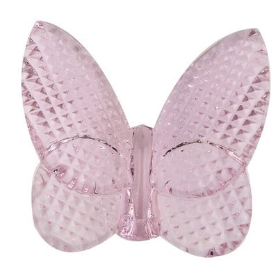 Fluture de cristal de lux Ornament nordic de fluture de cristal transparent cadou de nuntă creativ Fluture de cristal de sticlă norocos