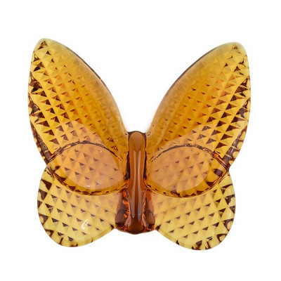 Fluture de cristal de lux Ornament nordic de fluture de cristal transparent cadou de nuntă creativ Fluture de cristal de sticlă norocos