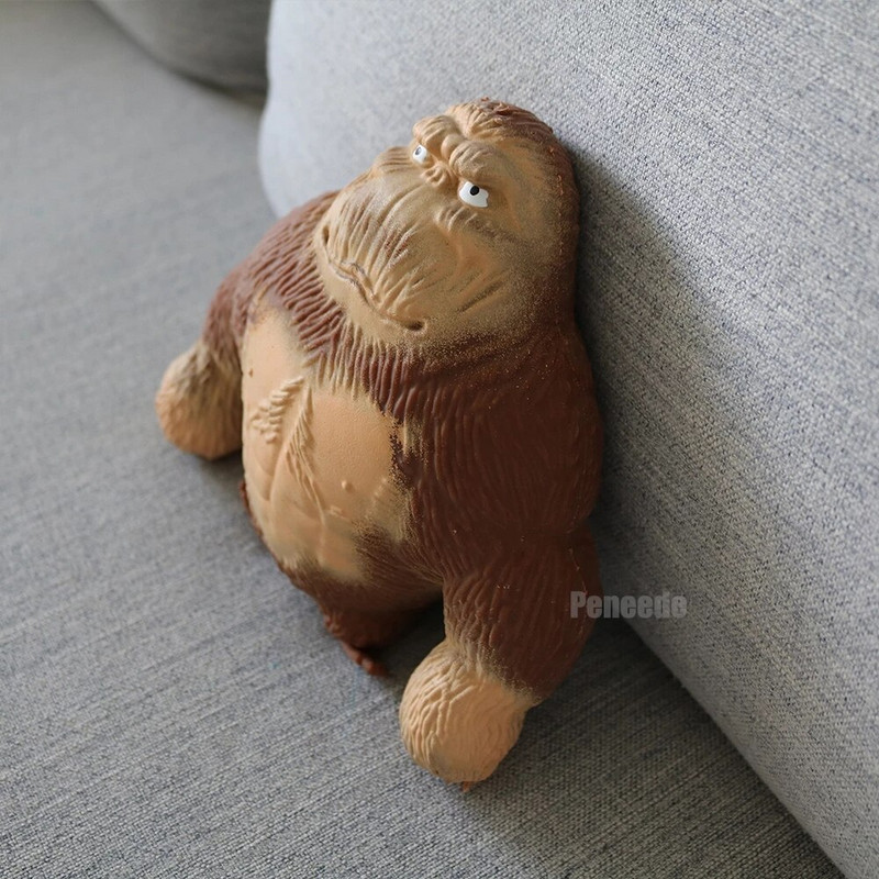 Urangutan Uriaș Uriaș Uriaș Antistres Jucărie Fidget Squishy Maimuță Elastică Funny Gorilla