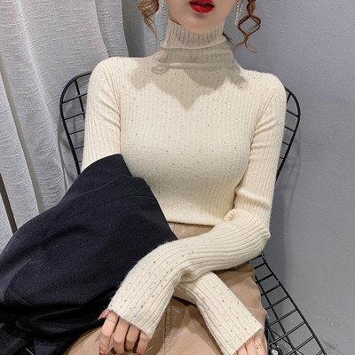 Γυναικείο πουλόβερ με διακοσμητικές πέτρες