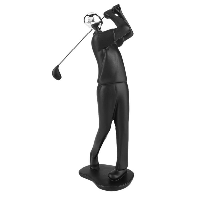 Modern absztrakt kézműves gyanta sportoló szobor sport figura figura elegáns sport téma szobor iroda otthoni nappali dekoráció