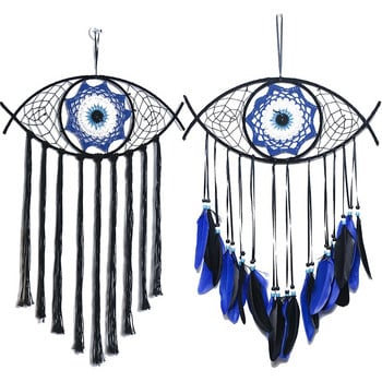 Bright Dream Catcher Διακόσμηση Δωματίου Wind Chime Evil Eye Στολίδια σπιτιού Μεγάλος τοίχος Dream Catcher Μεγάλο μέγεθος Dreamcatcher διακόσμηση