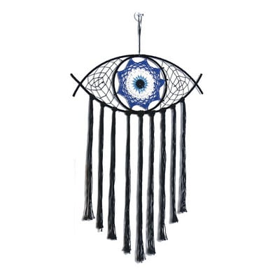 Fényes álomfogó szoba dekoráció szélcsengő Evil Eye otthoni díszek nagy fali álomfogó nagy méretű álomfogó dekoráció