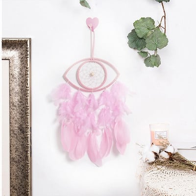 Fényes álomfogó szoba dekoráció szélcsengő Evil Eye otthoni díszek nagy fali álomfogó nagy méretű álomfogó dekoráció