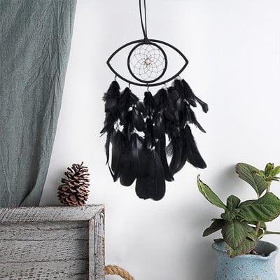 Fényes álomfogó szoba dekoráció szélcsengő Evil Eye otthoni díszek nagy fali álomfogó nagy méretű álomfogó dekoráció