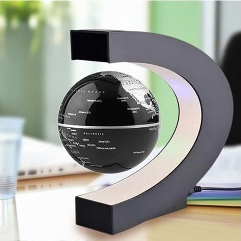 Floating Magnetic Levitation Globe LED Παγκόσμιος Χάρτης Καινοτομία Ball Light Ηλεκτρονική λάμπα αντιβαρύτητας Διακόσμηση σπιτιού Δημιουργικά δώρα