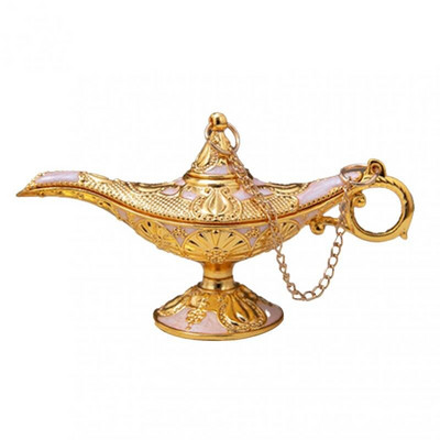 Di Cai Aladdin Lámpa Kreatív Retro Otthoni Kézművesség Fémdíszek Születésnapi Ajándékok Új cinkötvözet európai stílusú fémdísz
