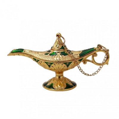 Di Cai Aladdin Lámpa Kreatív Retro Otthoni Kézművesség Fémdíszek Születésnapi Ajándékok Új cinkötvözet európai stílusú fémdísz