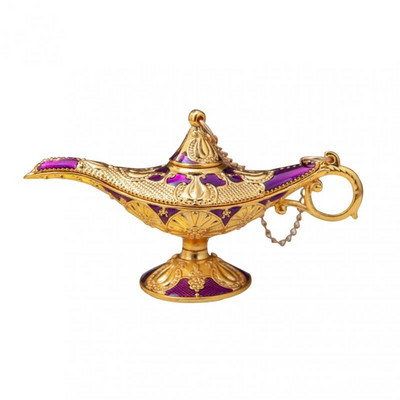 Di Cai Aladdin Lámpa Kreatív Retro Otthoni Kézművesség Fémdíszek Születésnapi Ajándékok Új cinkötvözet európai stílusú fémdísz