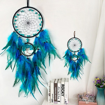 Life Tree Feather Dream Catchers Διακόσμηση σπιτιού Χειροποίητα Dream Catchers Party Γαμήλια Κρεμάστρες Wind Chimes Dream Catcher