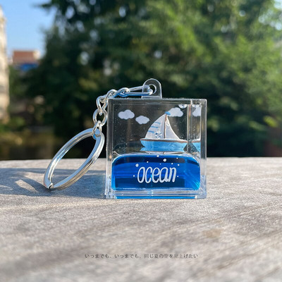 Cruise Fluid Tekući ukrasi za dnevnu sobu 2022 Ins Kreativna navigacija More Jedrilica Brod Uredski stol Dekoracija Home Decor Poklon