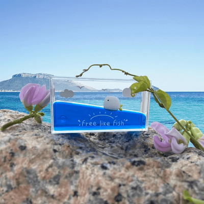 Cruise Fluid Tekući ukrasi za dnevnu sobu 2022 Ins Kreativna navigacija More Jedrilica Brod Uredski stol Dekoracija Home Decor Poklon