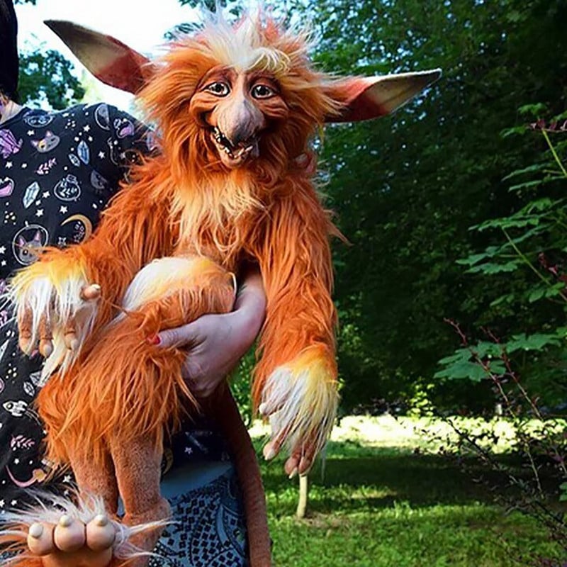 Vicces ajándék plüss babaféreg a labirintusból Falkor a véget nem érő történetből Fuchur kézzel készített baba Ludo a labirintusból Toy#g3