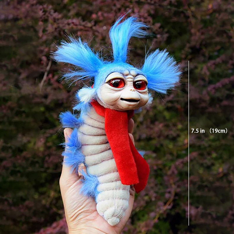 Vicces ajándék plüss babaféreg a labirintusból Falkor a véget nem érő történetből Fuchur kézzel készített baba Ludo a labirintusból Toy#g3