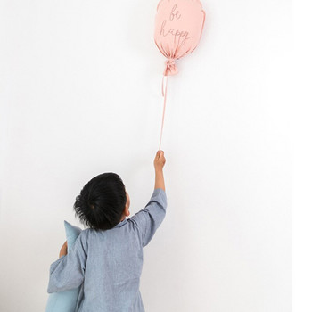 Χαριτωμένα στολίδια τοίχου με μπαλόνι Βαμβακερό παιδικό δωμάτιο Nordic παιδικό υπνοδωμάτιο διακόσμηση Σκηνή Κρεμαστά παιδικά στηρίγματα φωτογραφίας