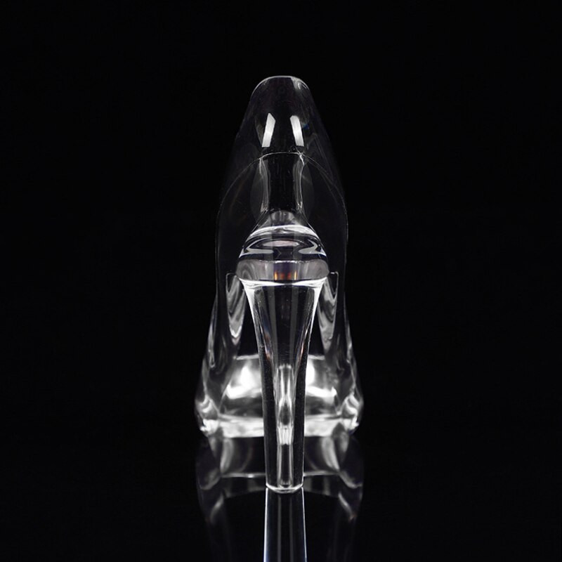 Akril Hamupipőke Kristály Cipők Gyerekek Születésnapi Ajándék Otthoni Dekoráció Kézműves Magas sarkú Cipők Esküvői Figurák Miniatűr Dísz