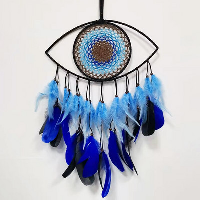 Álomfogó Evil Eye Lakásdekoráció Karácsonyi Dekoráció Fekete Álomfogó Skandináv Dekor Boho Falra szerelhető Dísz Ajándék