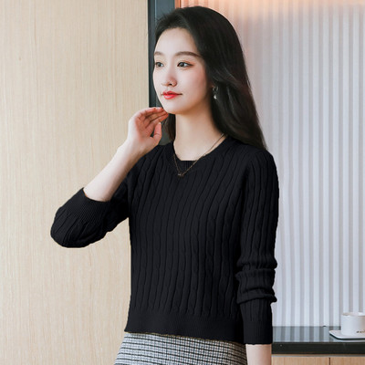 Γυναικεία μπλούζα - με οβάλ λαιμόκοψη