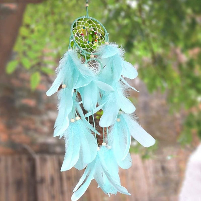 Svajonių gaudyklių rinkinys vaikams Rankų darbo sienų dekoravimo gaudyklės, skirtos darželio kūdikių kambariui vaikams Dovanų miegamojo sienų dekoras su 2M lemputėmis