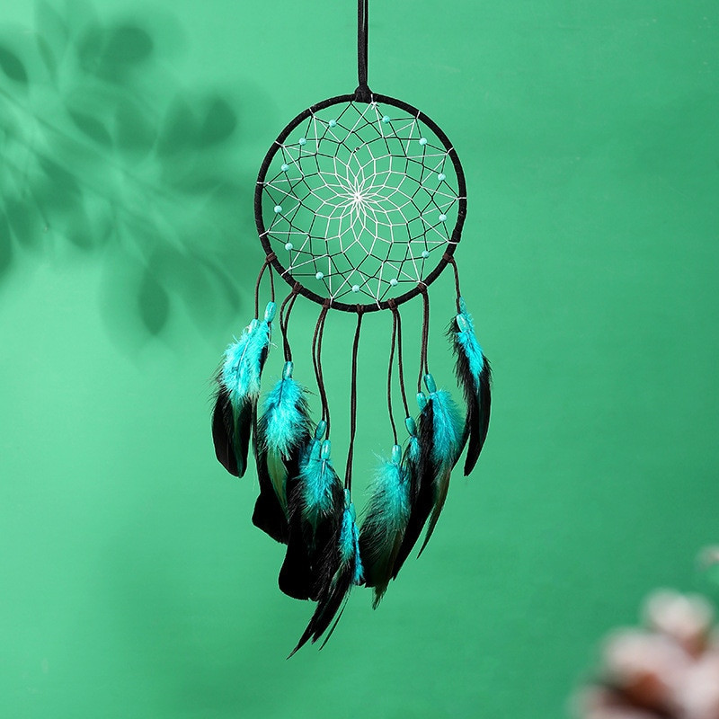 Όμορφα Ονειροπαγίδες Led Χειροποίητα Φτερά Dreamcatcher Νυχτερινό Φωτιστικό Διακόσμηση Δωματίου σπιτιού