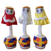 Forró tintahal játék táncoló kaktusz Huggy Wuggy 120 dal, énekelhető és táncolható hang Interaktív elektron plüssjátékok kislányoknak ajándék