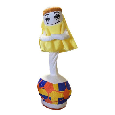 Forró tintahal játék táncoló kaktusz Huggy Wuggy 120 dal, énekelhető és táncolható hang Interaktív elektron plüssjátékok kislányoknak ajándék