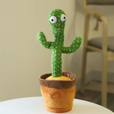 Forró tintahal játék táncoló kaktusz Huggy Wuggy 120 dal, énekelhető és táncolható hang Interaktív elektron plüssjátékok kislányoknak ajándék