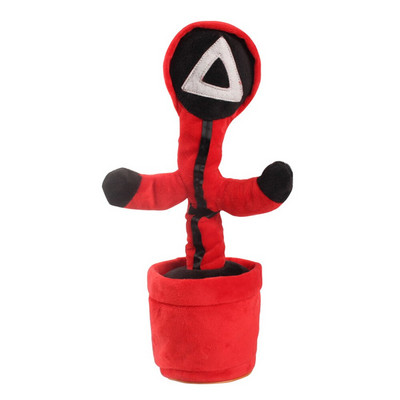 Forró tintahal játék táncoló kaktusz Huggy Wuggy 120 dal, énekelhető és táncolható hang Interaktív elektron plüssjátékok kislányoknak ajándék