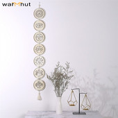 WarmHut 7 csakra fakorongok függő dísz Reiki gyógyító fali szoba Art Decor energia fa csakra szimbólumok a jóga meditációhoz
