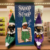 Snoop on a Stoop Karácsonyi manó baba Elf a polcon Otthoni dekoráció Karácsonyi ajándék Elves Elfbar Játékok Újév 2023