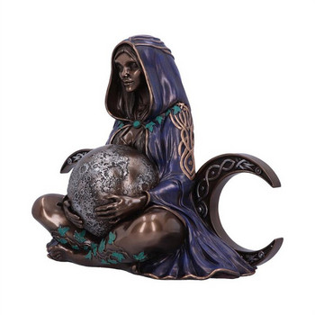 Статуя на изкуството на Майката Земя Новата статуя на изкуството на Майката Земя Хилядолетна статуя на Гая Фигурка Немезис Статуя на талисмани от смола Домашен декор