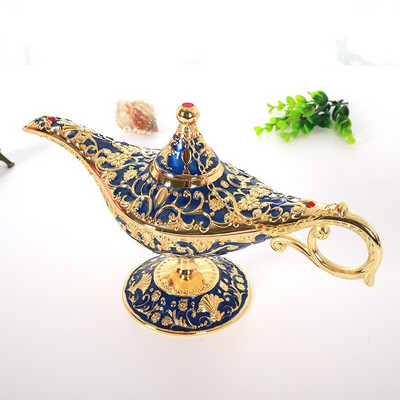 Aladdin Varázslámpa Dísz Nagy Kívánság Lámpa Fém Lakásdekorációk Ajándék Aladdin Varázslámpa Gyermek Otthon Dekoráció