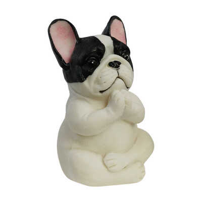 Μίνι Γαλλικό μπουλντόγκ Διακόσμηση Τραπεζιού Αστεία Γαλλικό μπουλντόγκ πατημασιά στολίδι για Αυτοκίνητο Διακοσμήσεις κήπου σπιτιού Δώρα σκυλιών
