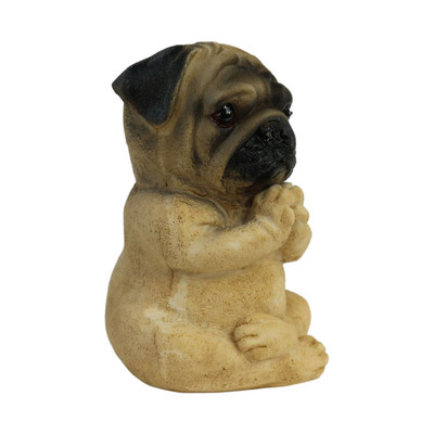 Μίνι Γαλλικό μπουλντόγκ Διακόσμηση Τραπεζιού Αστεία Γαλλικό μπουλντόγκ πατημασιά στολίδι για Αυτοκίνητο Διακοσμήσεις κήπου σπιτιού Δώρα σκυλιών