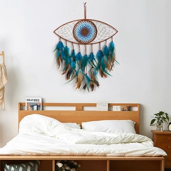 Dream Catcher Evil Eye Διακόσμηση σπιτιού Χριστουγεννιάτικη Διακόσμηση Μαύρη Ονειροπαγίδα Σκανδιναβική Διακόσμηση Boho Διακοσμητικό Δώρο