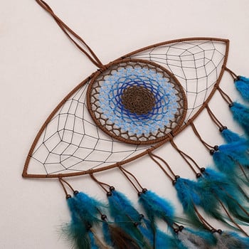 Dream Catcher Evil Eye Διακόσμηση σπιτιού Χριστουγεννιάτικη Διακόσμηση Μαύρη Ονειροπαγίδα Σκανδιναβική Διακόσμηση Boho Διακοσμητικό Δώρο