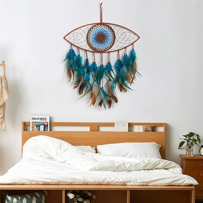 Álomfogó Evil Eye Lakásdekoráció Karácsonyi Dekoráció Fekete Álomfogó Skandináv Dekor Boho Falra szerelhető Dísz Ajándék