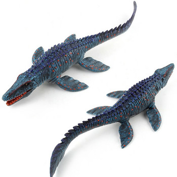 Реалистични фигурки на динозаври Mosasaurus Играчки за динозаври за пластмасов модел на диво животно Образователна фигурка Подарък за деца