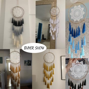 Nordic Boho Home Decor Handmade Tassel Dream Catcher Παιδική Διακόσμηση Δωματίου Βρεφικό Δωμάτιο Γάμος Διακόσμηση κήπου